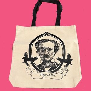 NWOT Edgar Allan Poe Tote bag